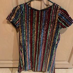 Gianni Bini girls sequin dress